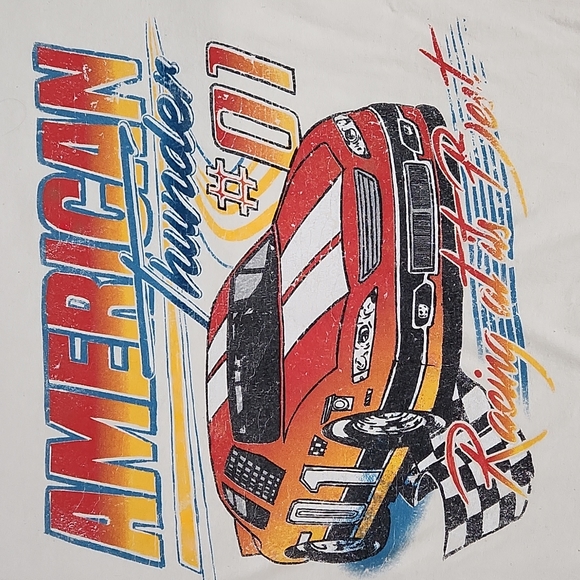 Mens LG American Racing T shirt - Picture 5 of 8